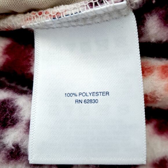 Lands' End Heritage Classic Fleece Snap Neck Pullover - Picture 5 of 9